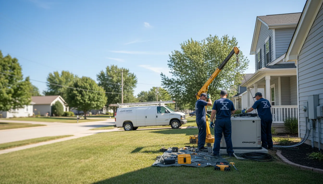 Generator Installation in Franklin Grove, IL near me